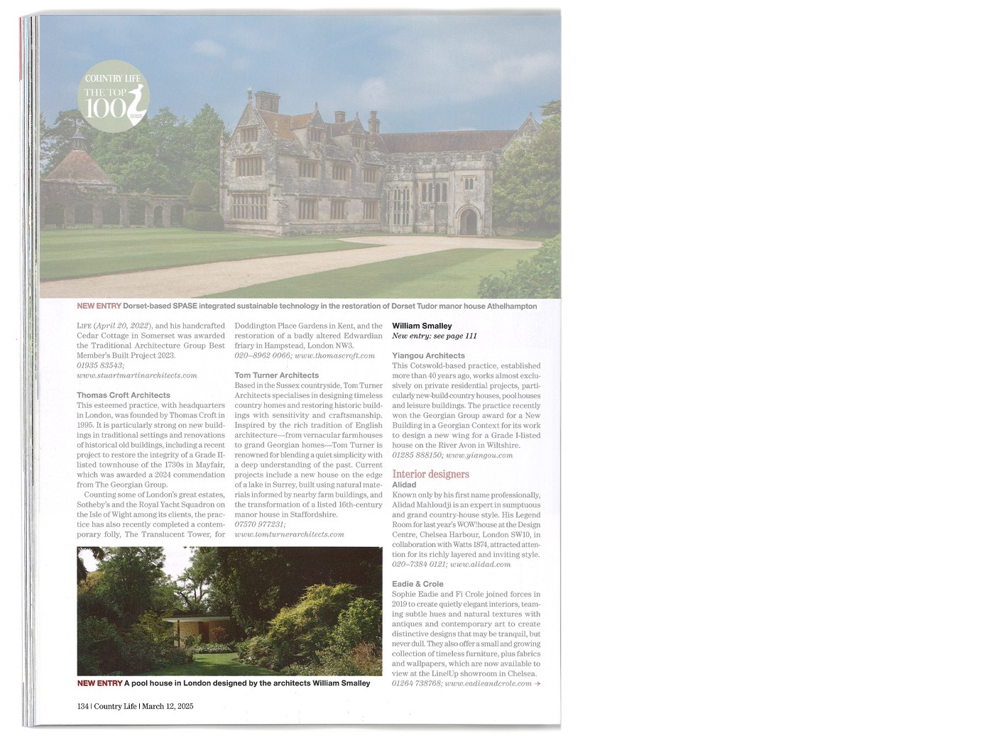 Country Life Top 100